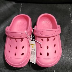 Pink Kids Clogs